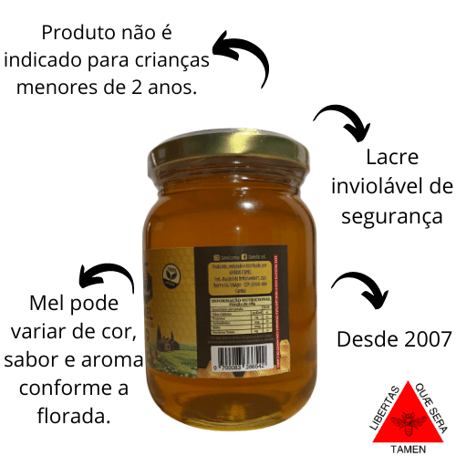 Mel 350gr (Vidro) - Imagem 3