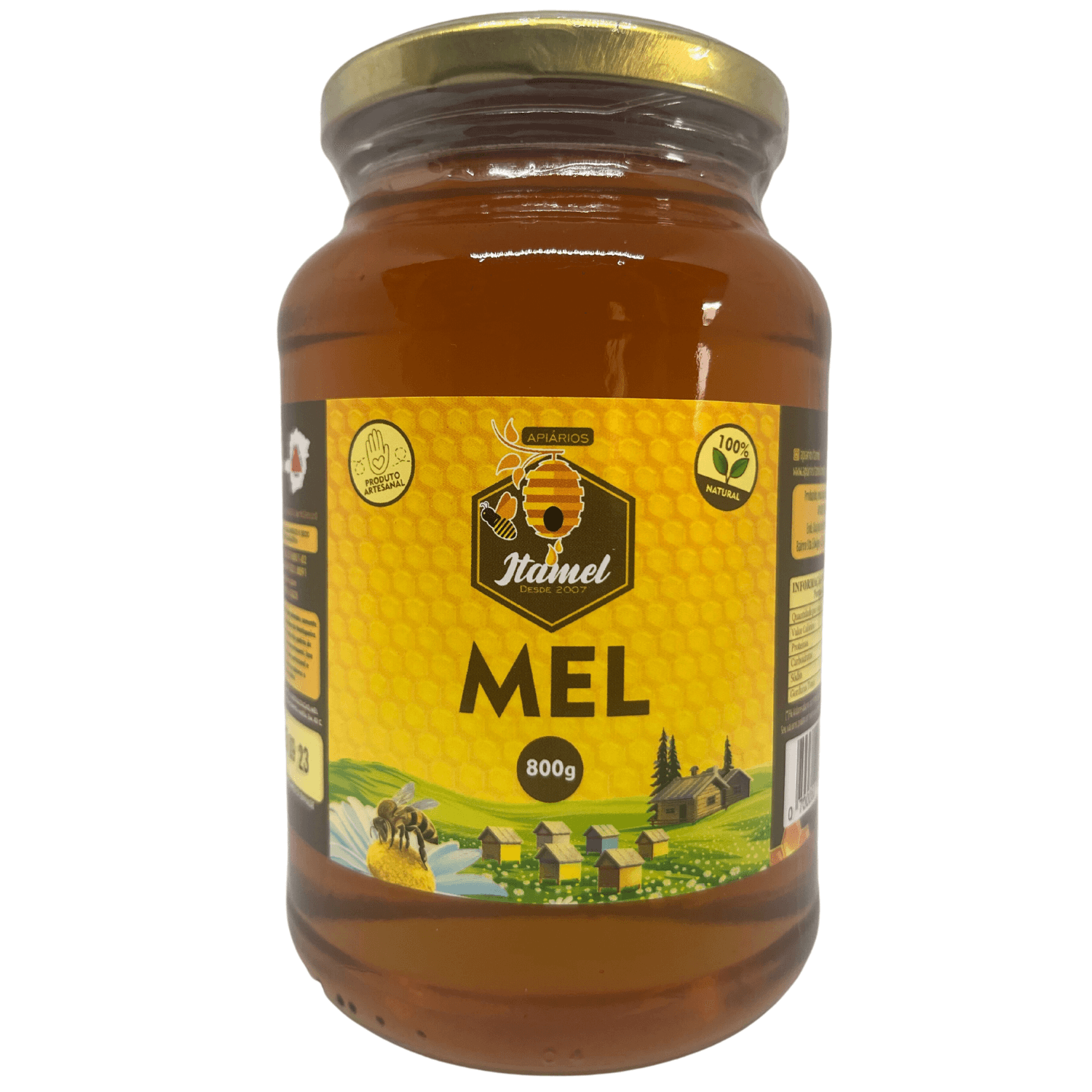 Mel 800gr (Vidro)