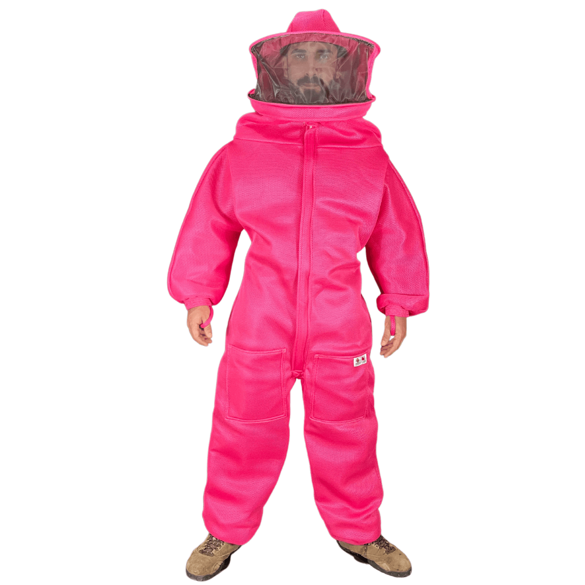 Macacão de Apicultura 100% Anti-ferroadas 100% ventilado. Rosa